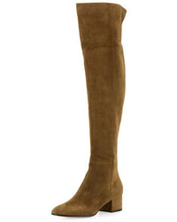 Gianvito Rossi Rolling Mid 45mm Over The Knee Boot Military