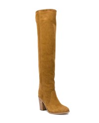 Laurence Dacade Round Toe Suede Knee Boots
