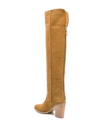 Laurence Dacade Round Toe Suede Knee Boots