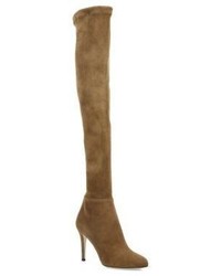 Jimmy Choo Toni 100 Suede Over The Knee Boots