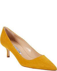 Mustard Suede Shoes