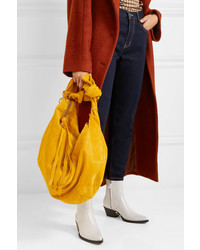 Acne Studios Knotted Suede Tote