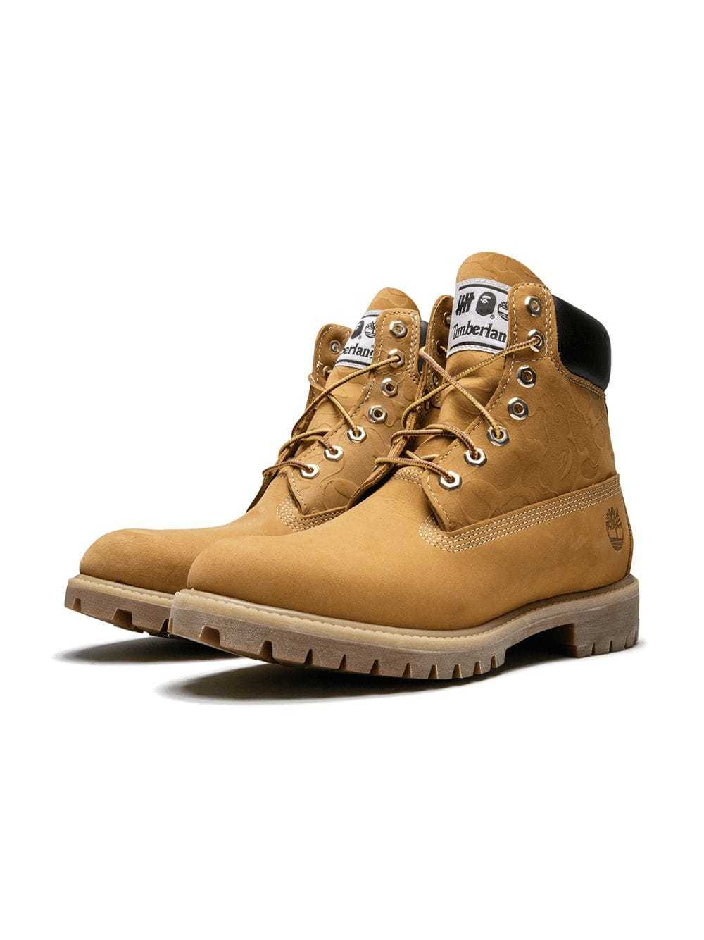 Timberland Undefeated X Bape 6 Inch Boot, $525 | farfetch