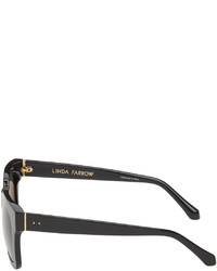 Linda Farrow Black Max Sunglasses