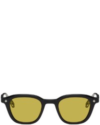 Lunetterie Générale Black Yellow Enigma Sunglasses