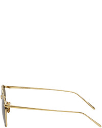 Linda Farrow Gold Simon Sunglasses