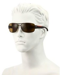 Prada Rectangular Sport Sunglasses