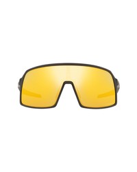 Oakley Shield Sunglasses In Matte Carbonprizm 24k At Nordstrom