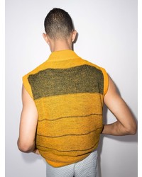 Kiko Kostadinov Irrera Zipped Knitted Vest