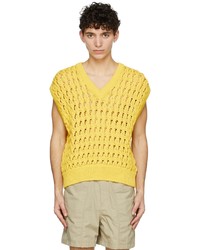Wooyoungmi Yellow Nylon Vest
