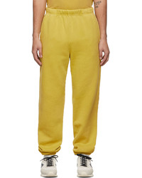 Les Tien Yellow Heavyweight Lounge Pants