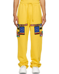 Hood by Air Yellow Veteran No1 Lounge Pants