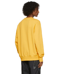 Nike Yellow French Terry Sweatshirt