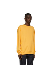 Acne Studios Yellow Oversized Sweatshirt