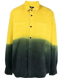 Mustard Tie-Dye Long Sleeve Shirt