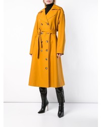 Khaite Double Breasted Trench Coat