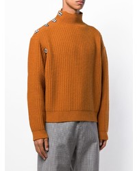 Raf Simons Button Detail Knitted Sweater