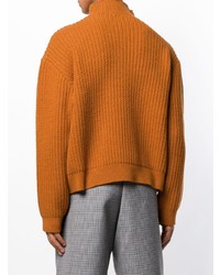 Raf Simons Button Detail Knitted Sweater