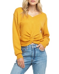 ASTR the Label Twist Front Sweater