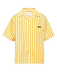 Prada Striped Short Sleeved Shirt