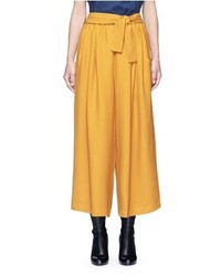 Tome Crepe Belted Karate Pants