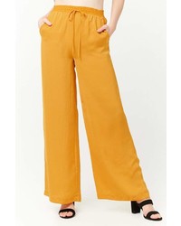 Forever 21 Satiny Wide Leg Trousers