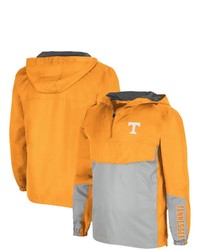 Colosseum Tennessee Orange Tennessee Volunteers Freeway Theory Quarter Zip Anorak Hoodie At Nordstrom