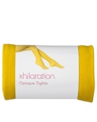 Great China Empire, Ltd. Xhilaration Juniors Fashion Tights Honey Mustard Mtall