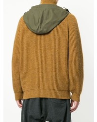 Kolor Patch Hooded Sweater