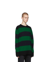 Acne Studios Black Striped Nimah Sweater