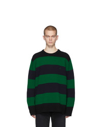 Acne Studios Black Striped Nimah Sweater