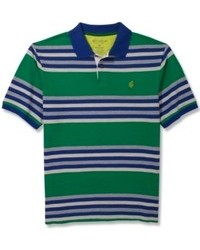 Rocawear Short Sleeve Striped Polo Shirt