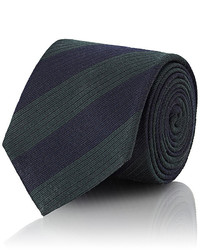 Bigi Striped Wool Silk Necktie