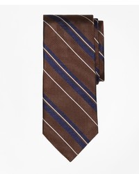 Brooks Brothers Bold Textured Split Stripe Tie
