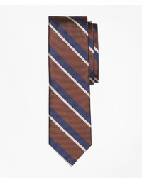 Brooks Brothers Stripe Silk Slim Tie