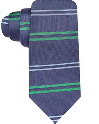 Ryan Seacrest Distinction Cali Horizontal Stripe Slim Tie