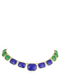 Rain Blue Green And Yellow Necklace