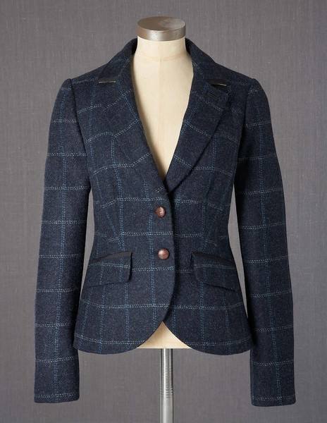 Boden British Tweed Blazer, $228 | Boden | Lookastic