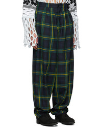 Kidill Green Polyester Trousers