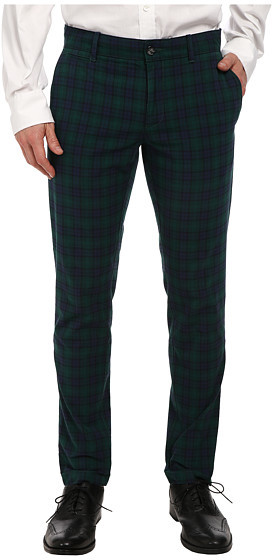 Tartan chinos on sale