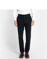 Beams Plus Checked Cotton Trousers