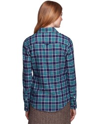 Brooks Brothers Cotton Flannel Shirt