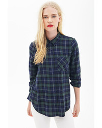Forever 21 Classic Plaid Flannel