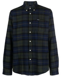 Barbour Check Pattern Button Up Shirt