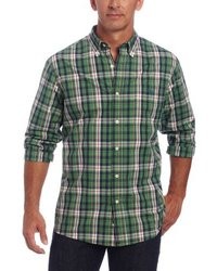 U.S. Polo Assn. Woven Shirt With Plaid Pattern