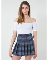 American Apparel Plaid Tennis Skirt