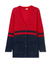 Navy and Red Cardigan