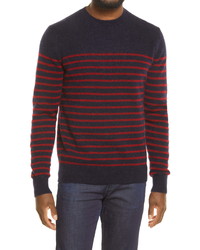 Good Man Brand Bretton Stripe Wool Blend Sweater