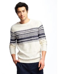 Old Navy Striped Crew Neck Sweater For