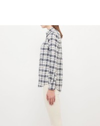 Uniqlo Flannel Print Long Sleeve Shirt
